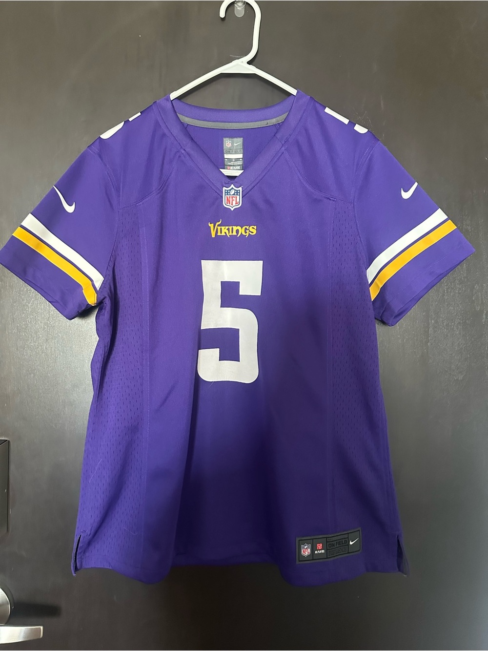 NFL Nike Football Jersey Vikings Teddy Bridgewater
